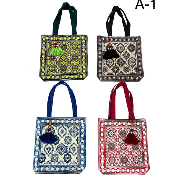 Ajrakh Hand Bag